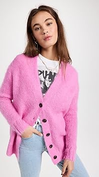 【THE TOE】Parasol mohair cardigan pink THE TOE】Parasol mohair cardigan pink